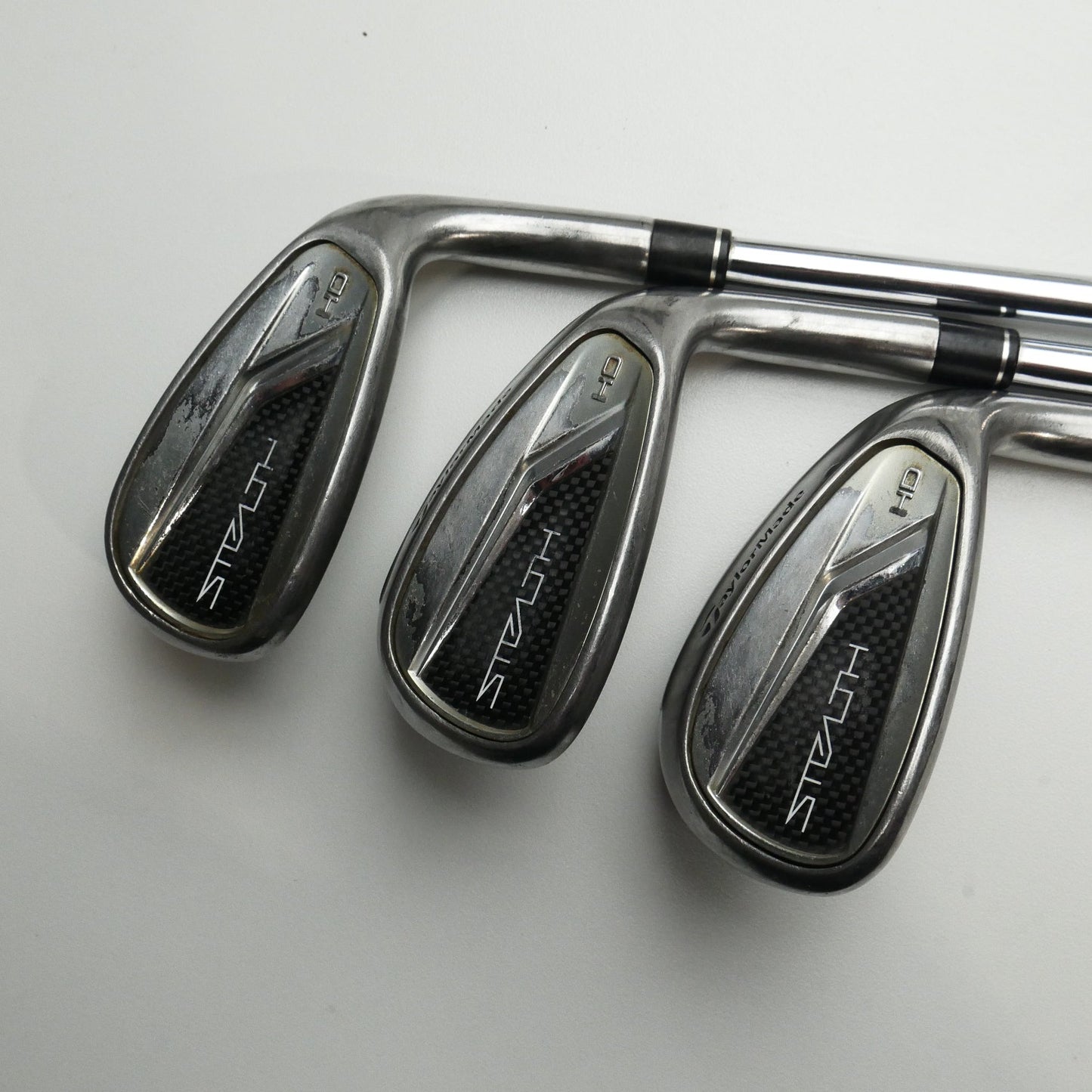 Used TaylorMade Stealth HD Iron Set / 6 - PW + AW / Regular Flex