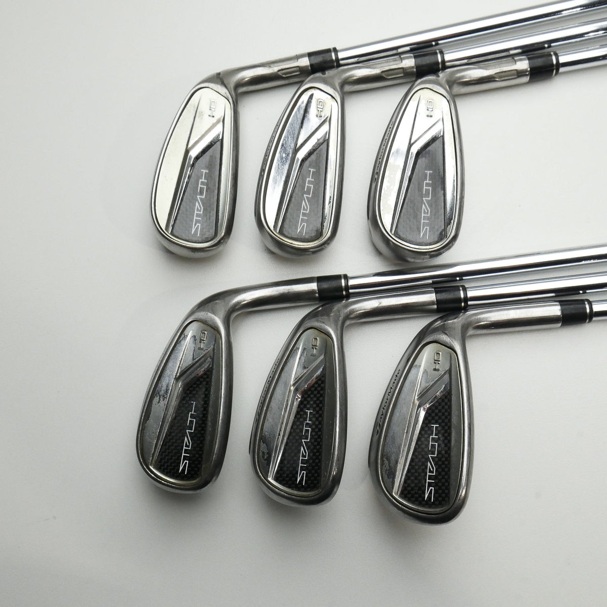 Used TaylorMade Stealth HD Iron Set / 6 - PW + AW / Regular Flex