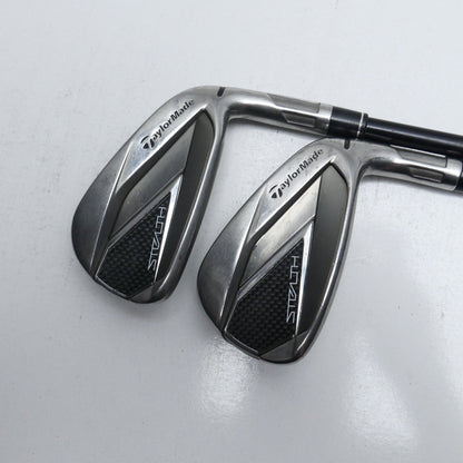 Used TaylorMade Stealth Iron Set / 7 - PW / Regular Flex