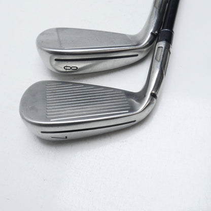 Used TaylorMade Stealth Iron Set / 7 - PW / Regular Flex