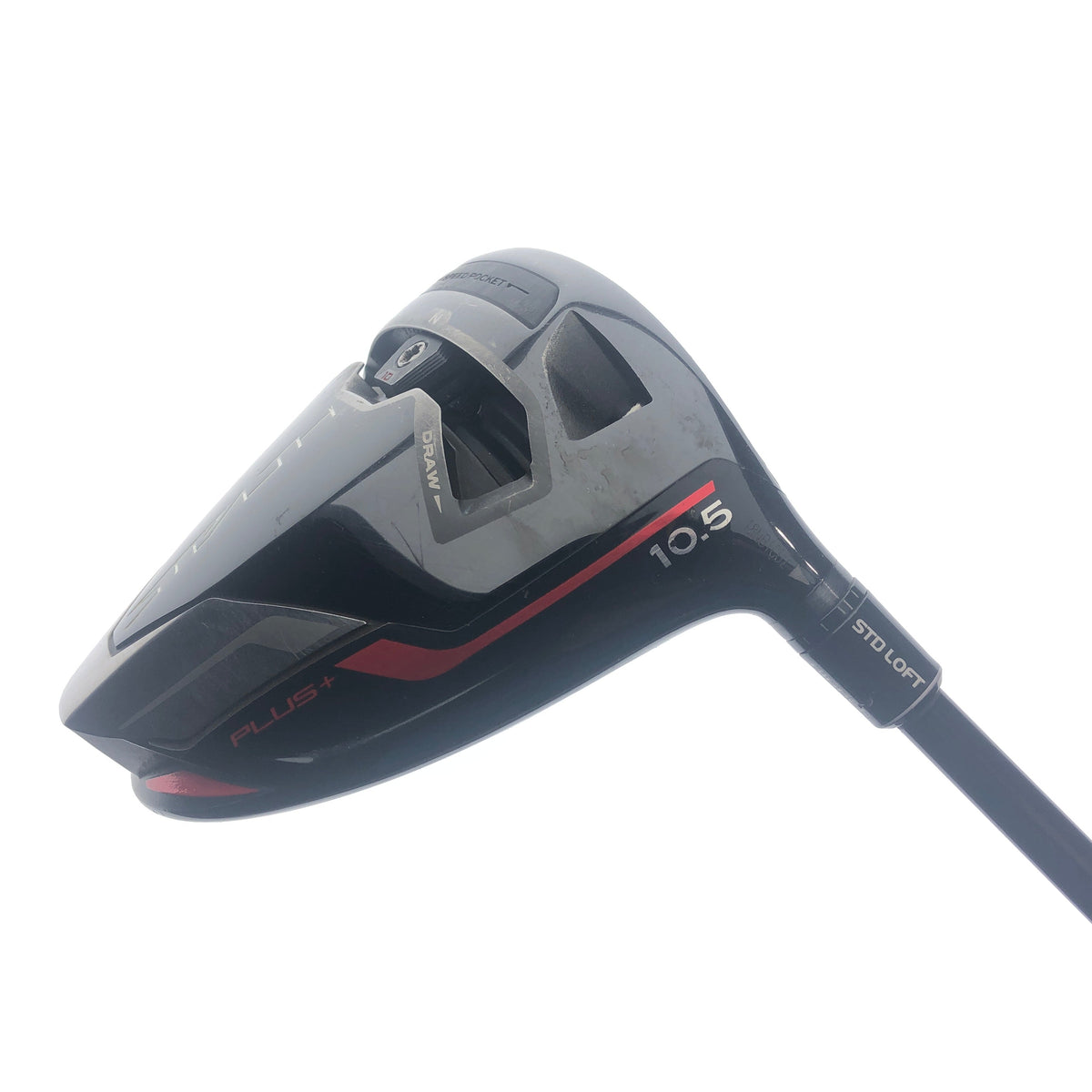 Used TaylorMade Stealth Plus Driver / 10.5 Degrees / Stiff Flex