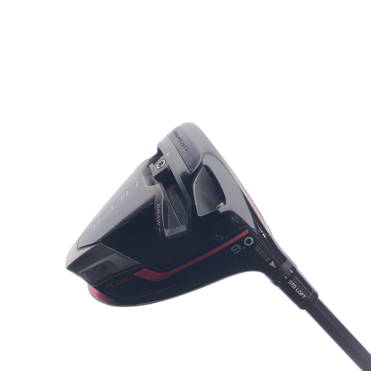 Used TaylorMade Stealth Plus Driver / 9.0 Degrees / A Flex