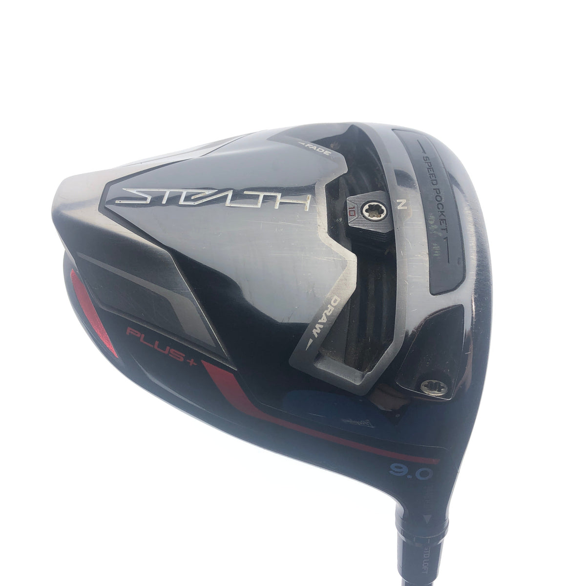 Used TaylorMade Stealth Plus Driver / 9.0 Degrees / A Flex
