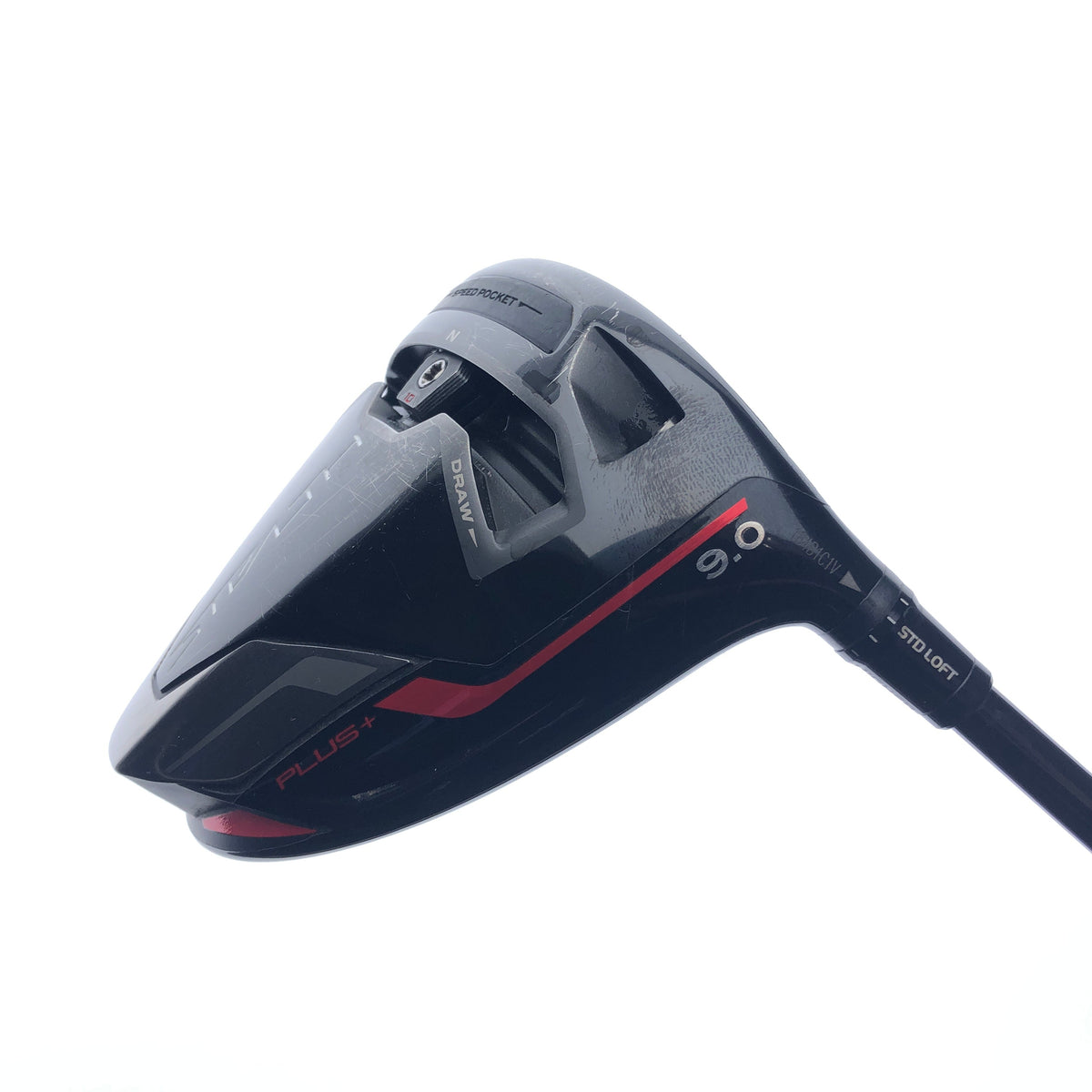 Used TaylorMade Stealth Plus Driver / 9.0 Degrees / Stiff Flex