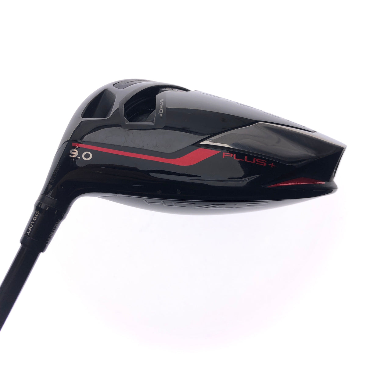 Used TaylorMade Stealth Plus Driver / 9.0 Degrees / Stiff Flex / Left-Handed