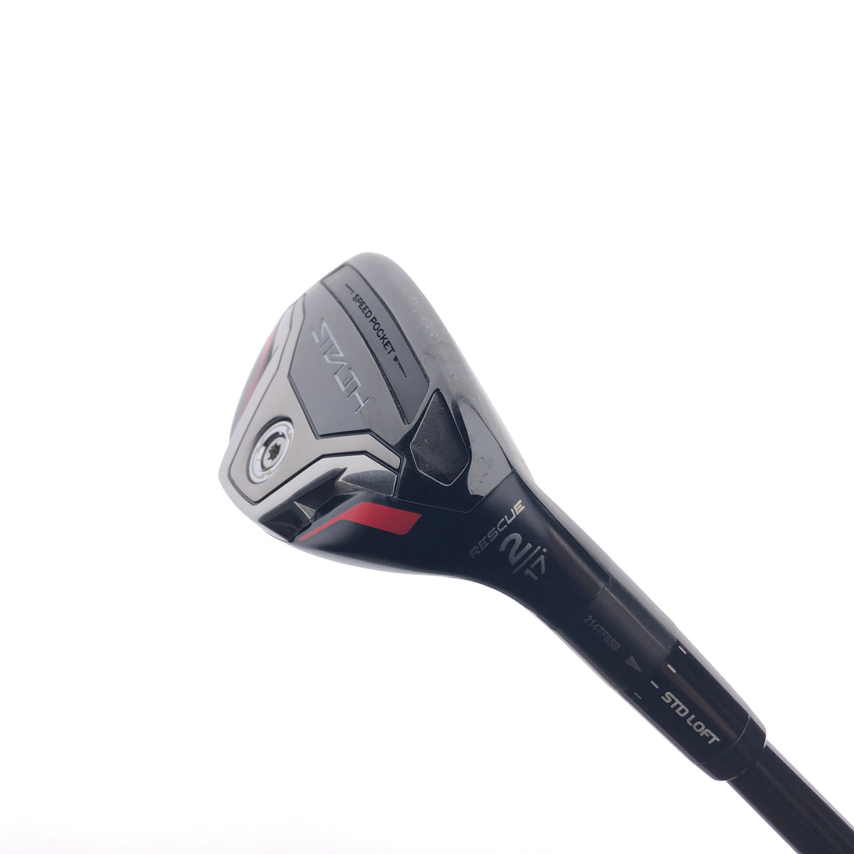 Used TaylorMade Stealth Plus Rescue 2 Hybrid / 17 Degrees / X-Stiff Flex