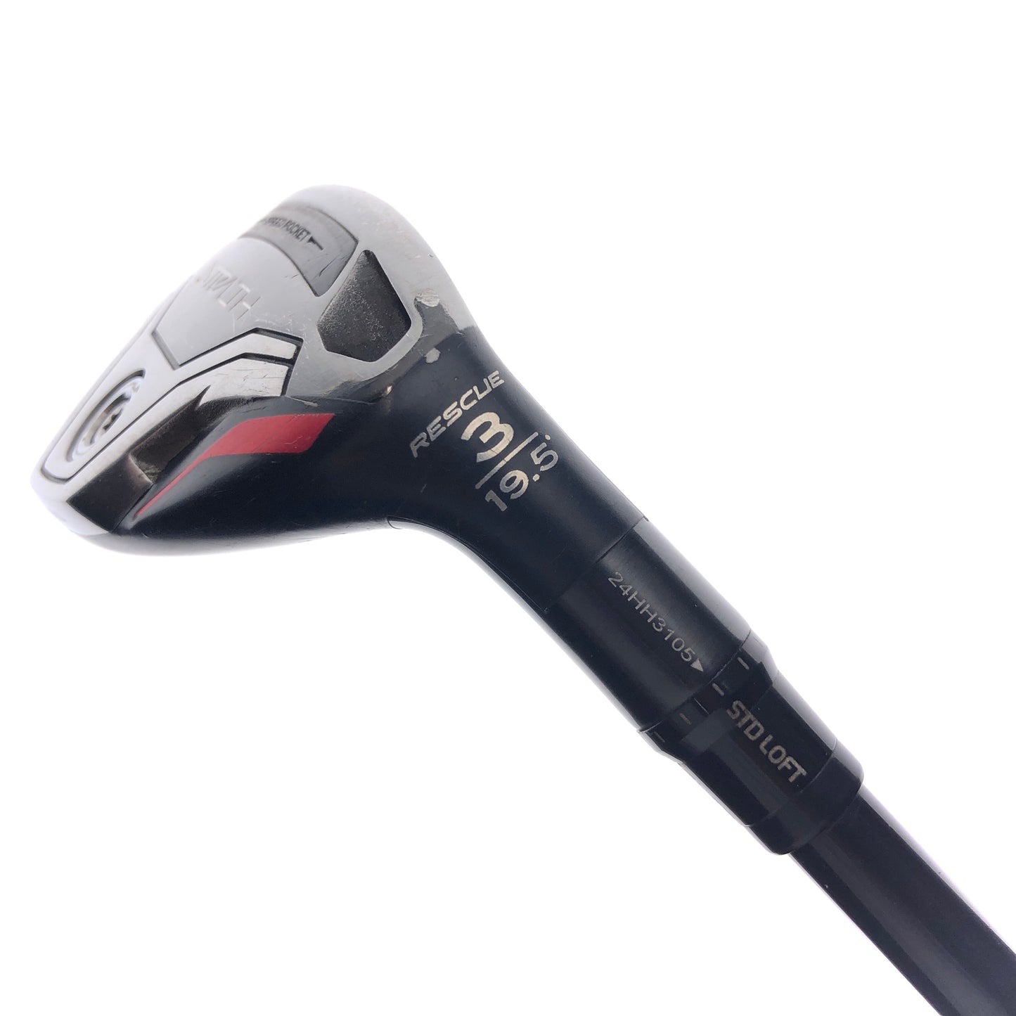 Used TaylorMade Stealth Plus Rescue 3 Hybrid / 19.5 Degrees / Stiff Flex
