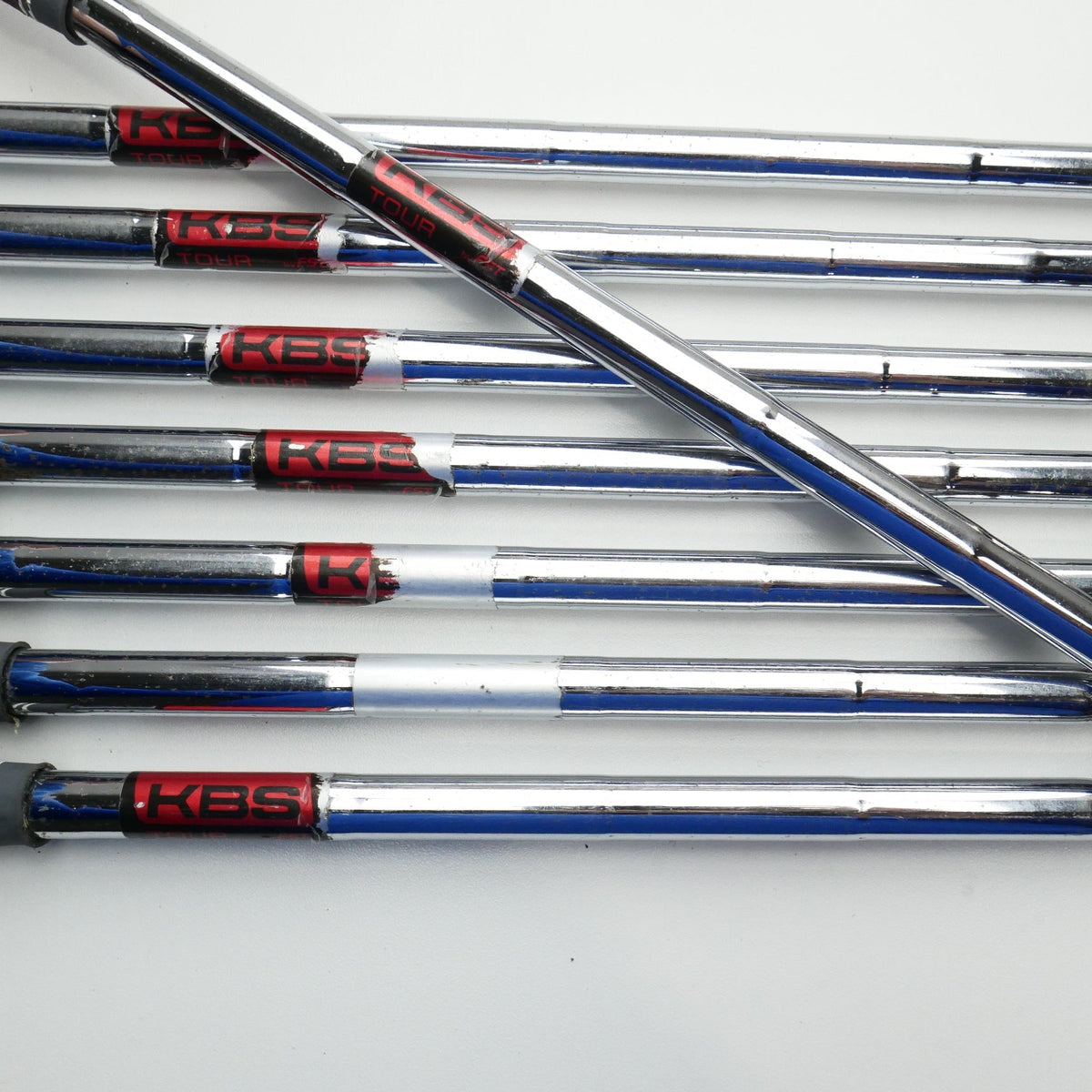 Used TaylorMade Tour Preferred MC 2011 Iron Set / 3 - PW / Stiff Flex