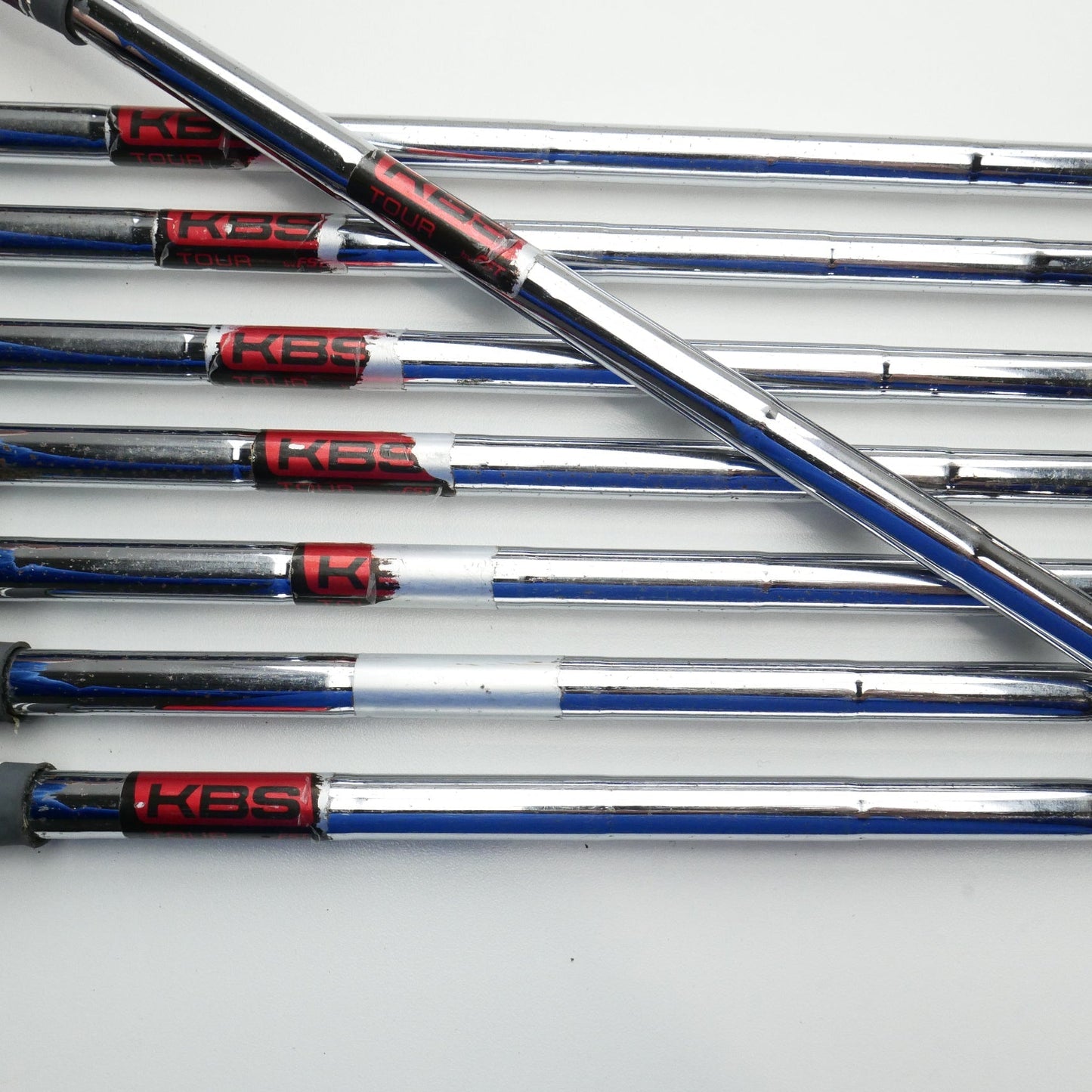 Used TaylorMade Tour Preferred MC 2011 Iron Set / 3 - PW / Stiff Flex