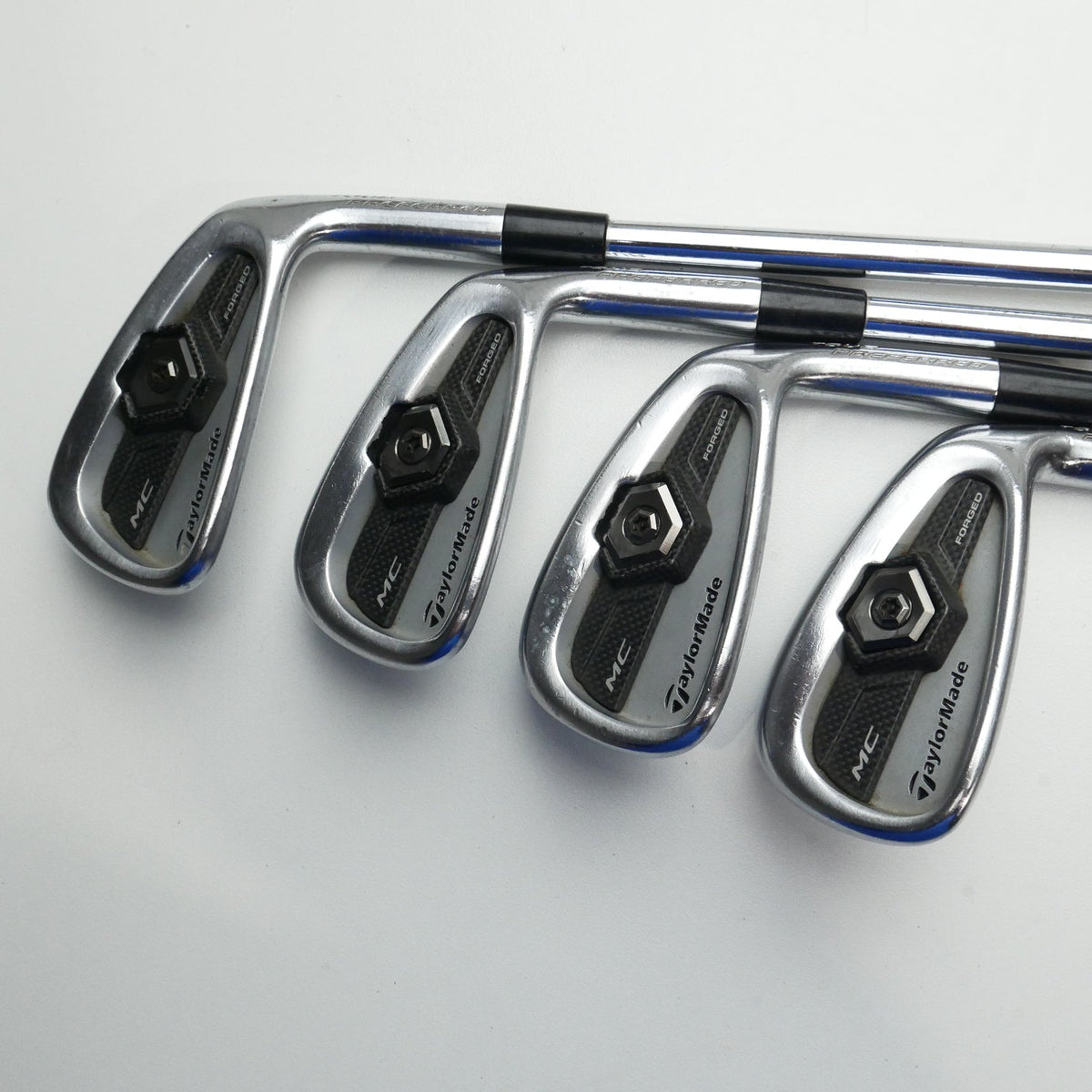 Used TaylorMade Tour Preferred MC 2011 Iron Set / 3 - PW / Stiff Flex