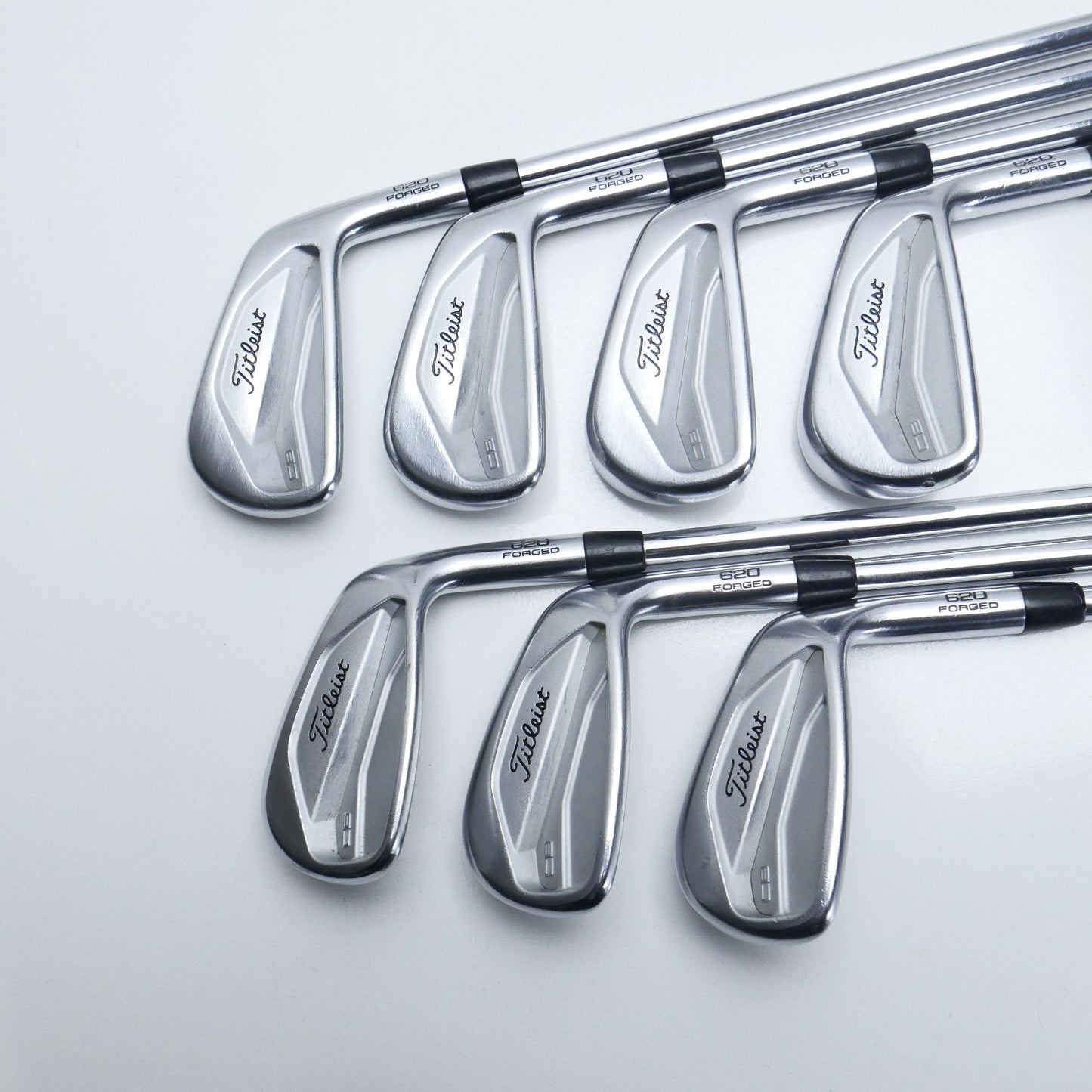 Used Titleist 620 CB Iron Set / 4 - PW / X-Stiff Flex
