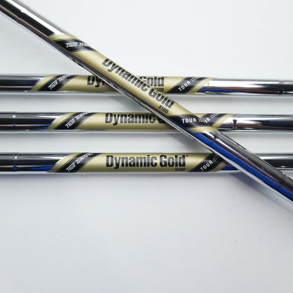 Used Titleist 620 CB Iron Set / 7 - PW / X-Stiff Flex