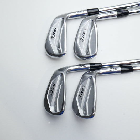 Used Titleist 620 CB Iron Set / 7 - PW / X-Stiff Flex
