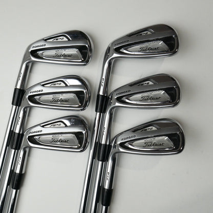 Used Titleist AP2 714 Iron Set / 5 - PW / Stiff Flex / Left-Handed