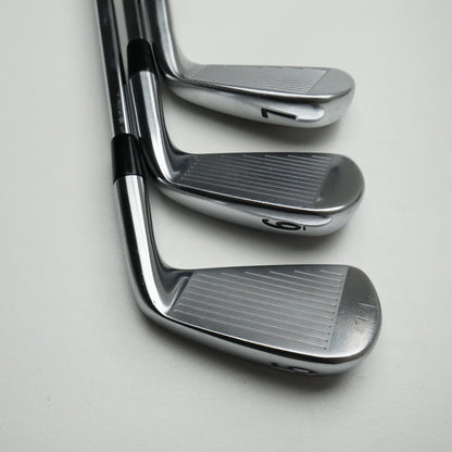 Used Titleist AP2 714 Iron Set / 5 - PW / Stiff Flex / Left-Handed