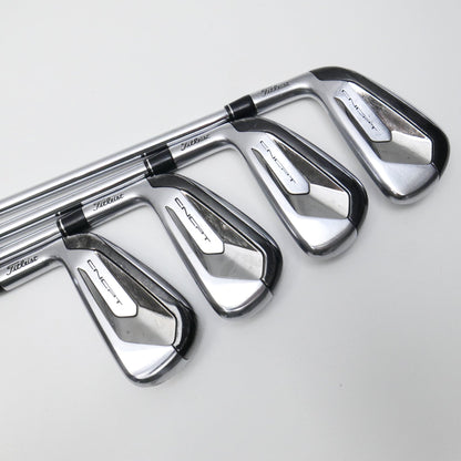 Used Titleist CNCPT CP-01 Iron Set / 4 - PW + 48 / Stiff Flex / Left-Handed