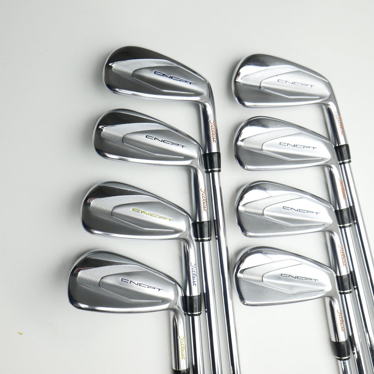Used Titleist CNCPT CP-02 Iron Set / 4 - PW + 48° / Stiff Flex