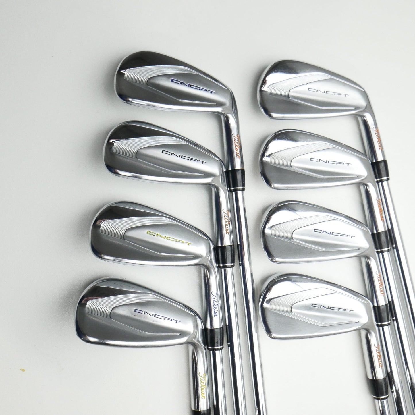 Used Titleist CNCPT CP-02 Iron Set / 4 - PW + 48° / Stiff Flex