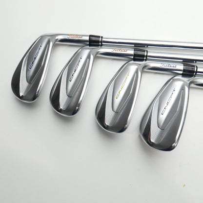 Used Titleist CNCPT CP-02 Iron Set / 4 - PW + 48° / Stiff Flex
