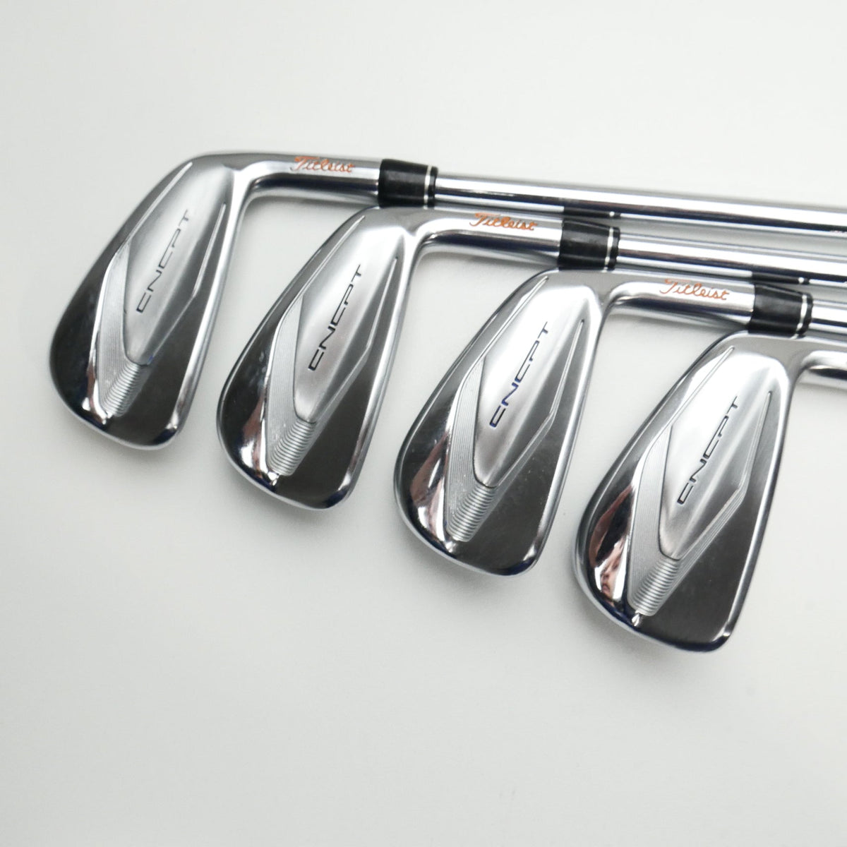Used Titleist CNCPT CP-02 Iron Set / 4 - PW + 48° / Stiff Flex