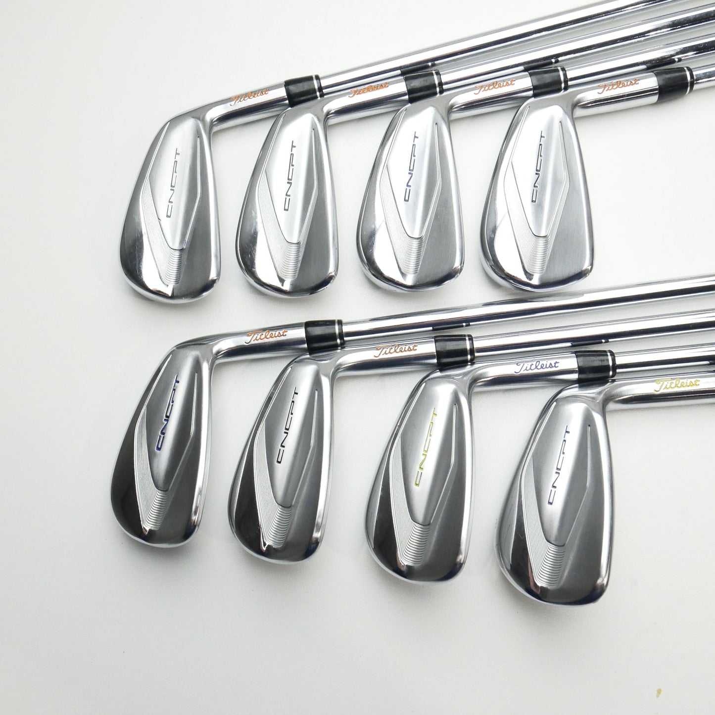 Used Titleist CNCPT CP-02 Iron Set / 4 - PW + 48° / Stiff Flex
