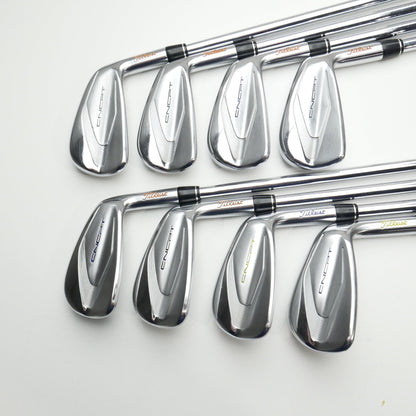 Used Titleist CNCPT CP-02 Iron Set / 4 - PW + 48° / Stiff Flex