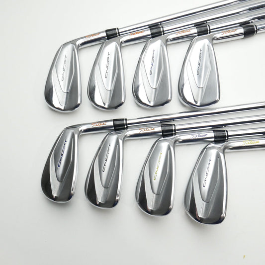 Used Titleist CNCPT CP-02 Iron Set / 4 - PW + 48° / Stiff Flex