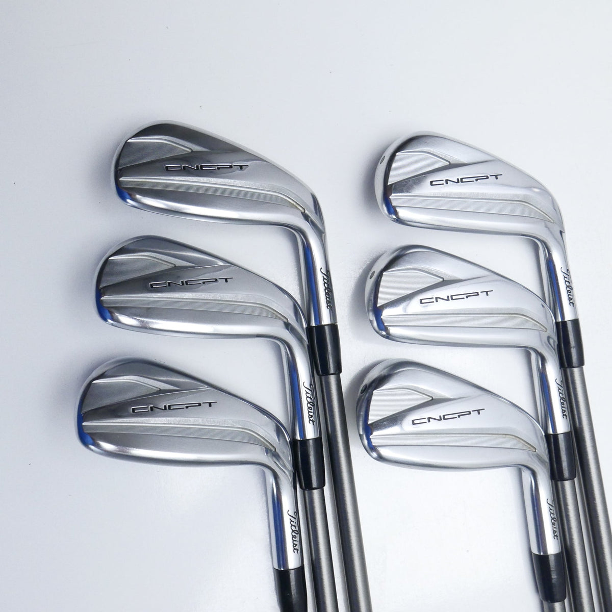 Used Titleist CNCPT CP-03 Iron Set / 6 - PW + 48° / Regular Flex
