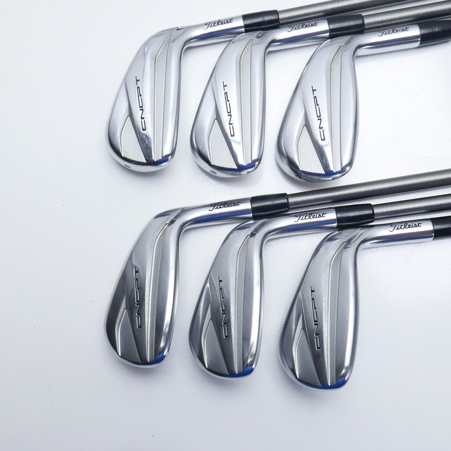 Used Titleist CNCPT CP-03 Iron Set / 6 - PW + 48° / Regular Flex
