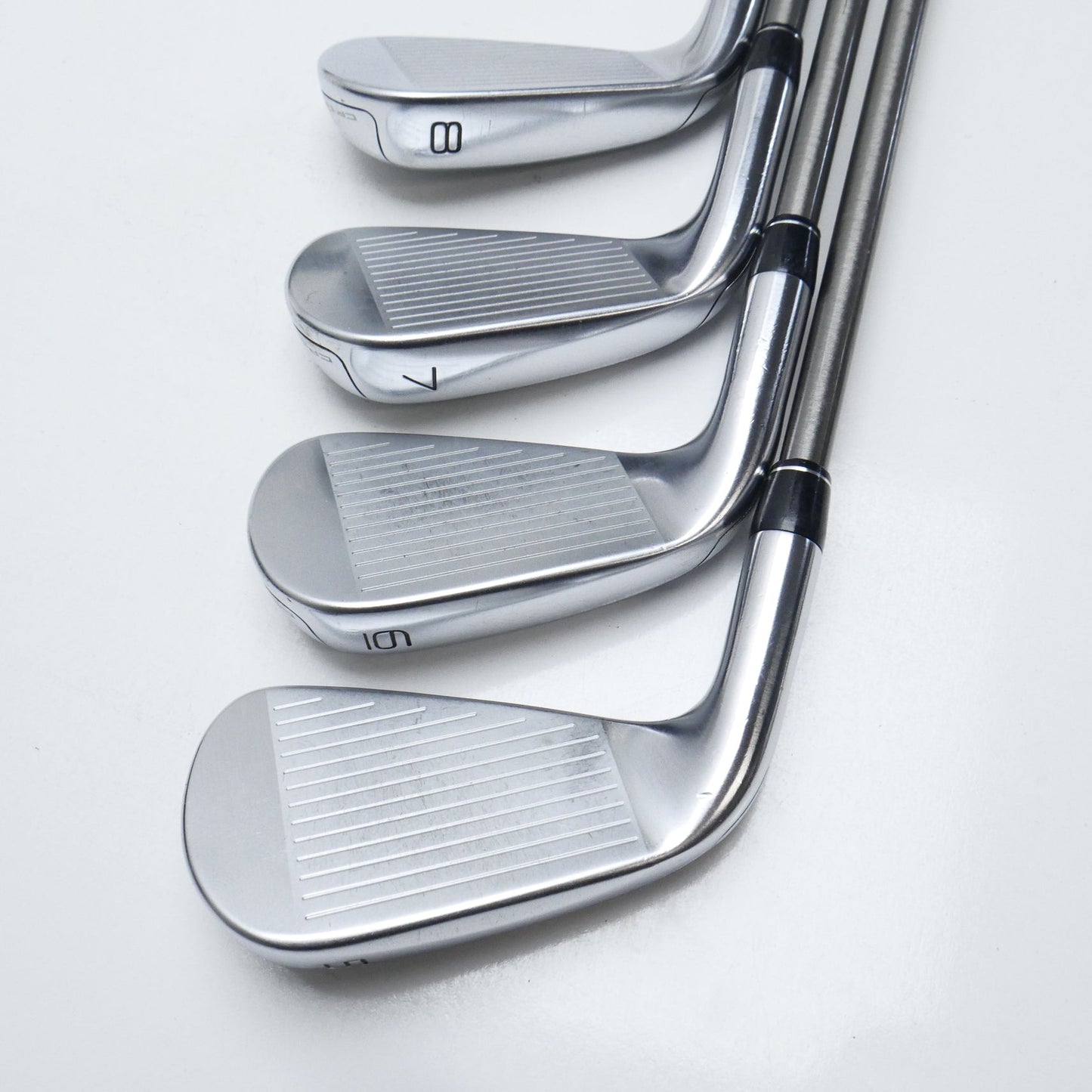 Used Titleist CNCPT CP-04 Iron Set / 5 - PW + 48° / Regular Flex