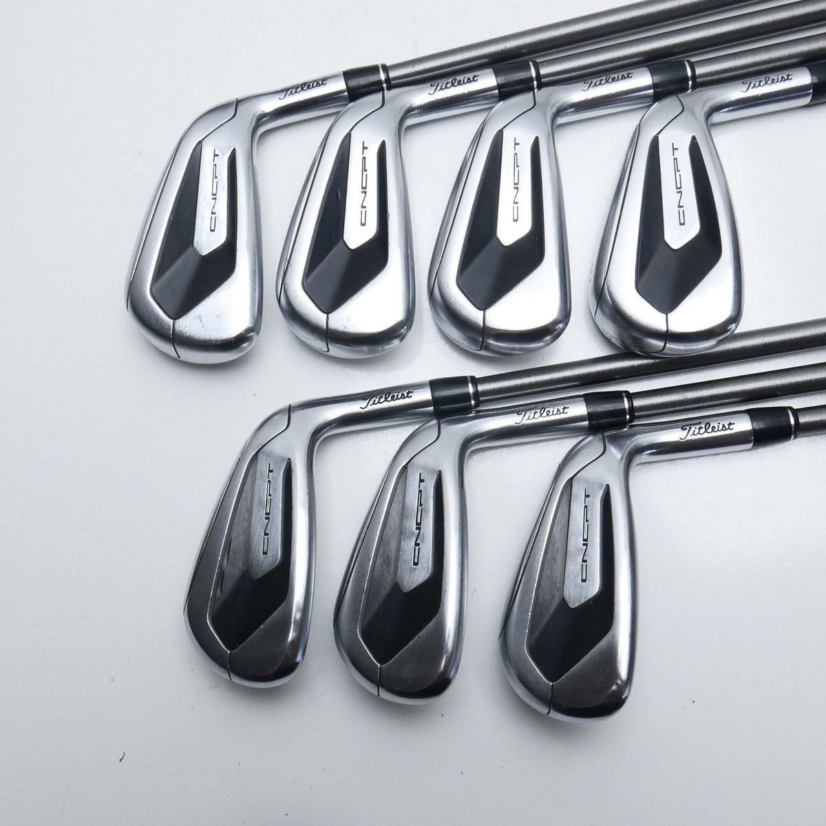 Used Titleist CNCPT CP-04 Iron Set / 5 - PW + 48° / Regular Flex