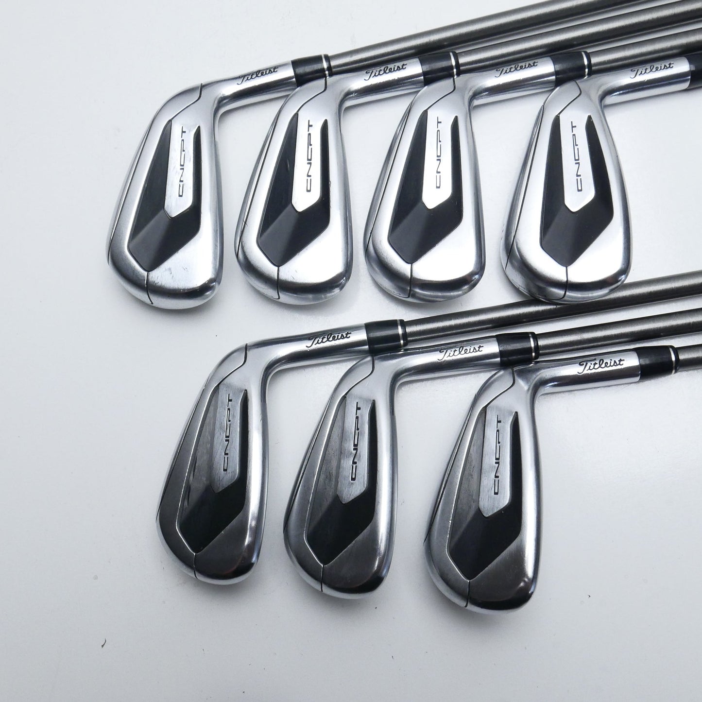 Used Titleist CNCPT CP-04 Iron Set / 5 - PW + 48° / Regular Flex