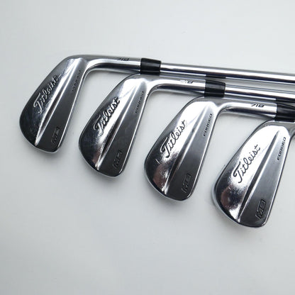 Used Titleist MB 718 Iron Set / 4 - PW / Stiff Flex
