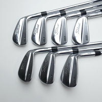 Used Titleist MB 718 Iron Set / 4 - PW / Stiff Flex