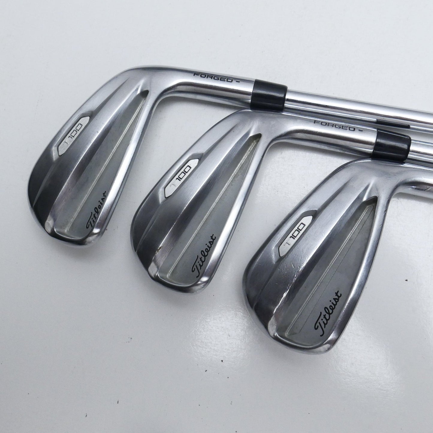 Used Titleist T100 2021 Iron Set / 6 - PW / X-Stiff Flex