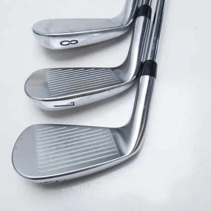 Used Titleist T100 2021 Iron Set / 6 - PW / X-Stiff Flex