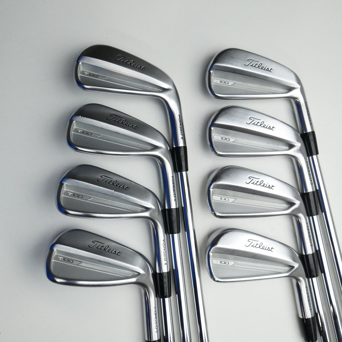 Used Titleist T100 2023 Iron Set / 3 - PW / X-Stiff Flex