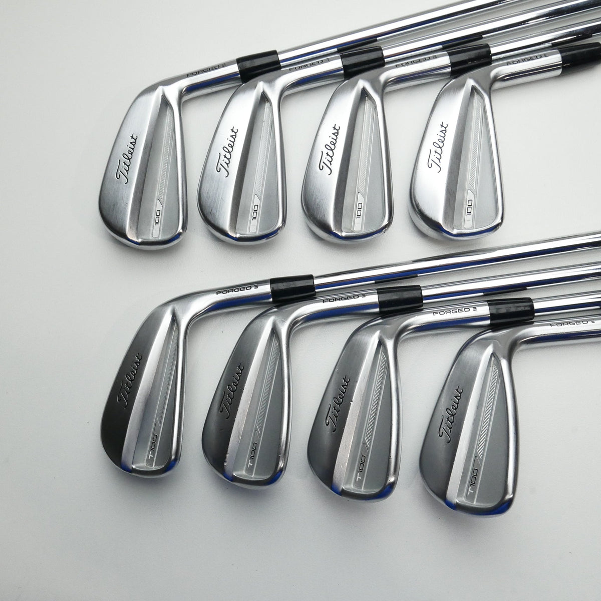 Used Titleist T100 2023 Iron Set / 3 - PW / X-Stiff Flex