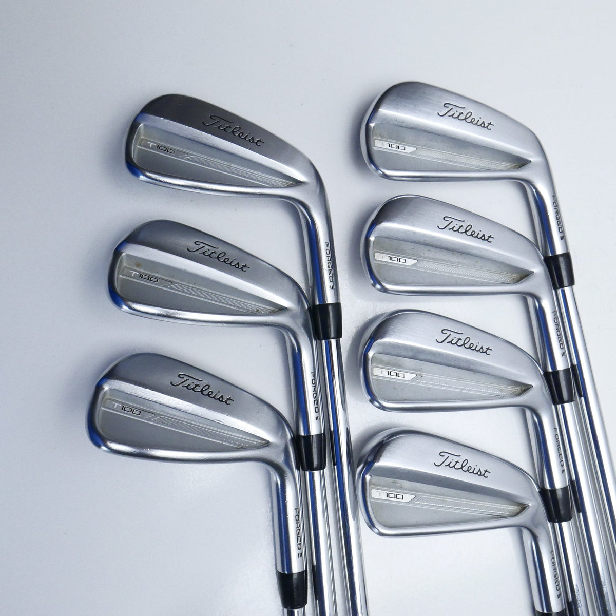 Used Titleist T100 2023 Iron Set / 4 - PW / Stiff Flex