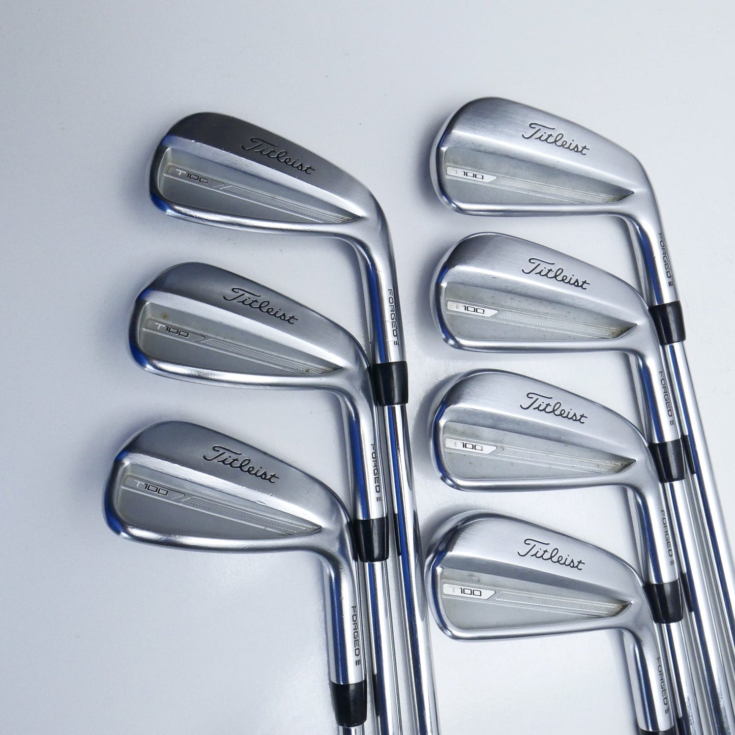 Used Titleist T100 2023 Iron Set / 4 - PW / Stiff Flex