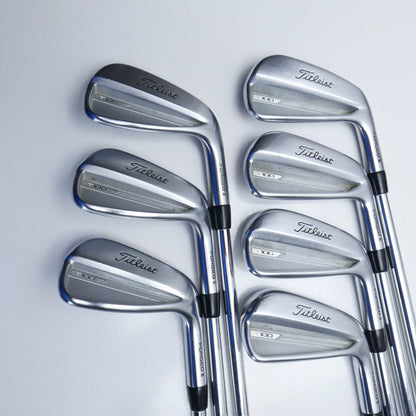 Used Titleist T100 2023 Iron Set / 4 - PW / Stiff Flex