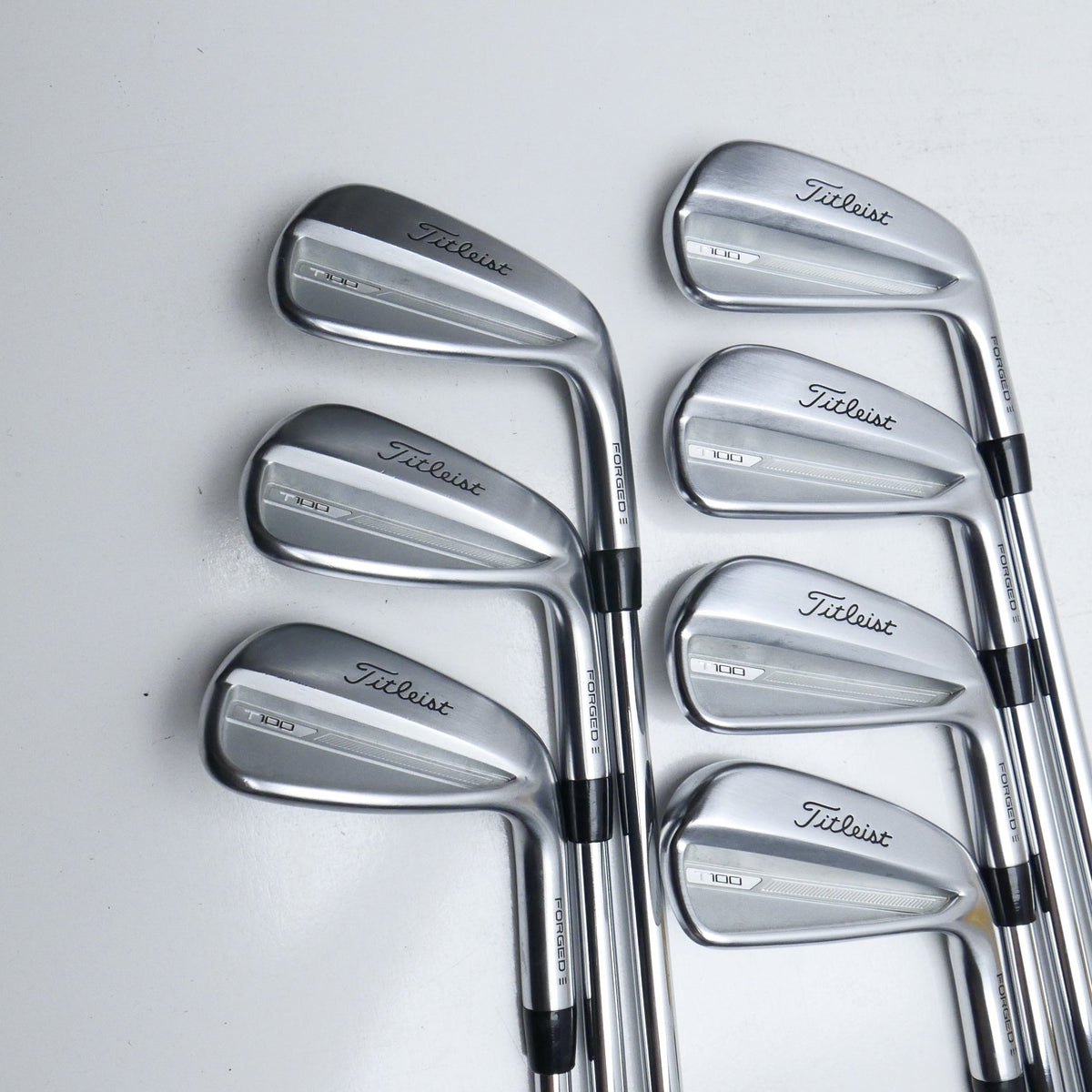 Used Titleist T100 2023 Iron Set / 4 - PW / Stiff Flex