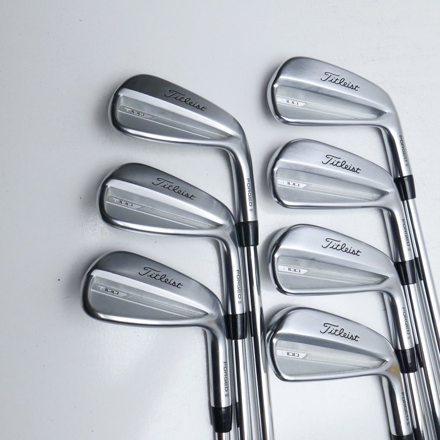 Used Titleist T100 2023 Iron Set / 4 - PW / Stiff Flex