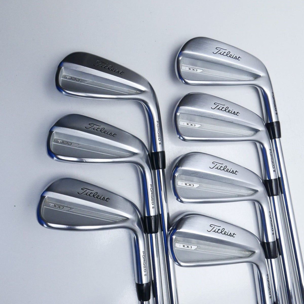 Used Titleist T100 2023 Iron Set / 4 - PW / Stiff Flex