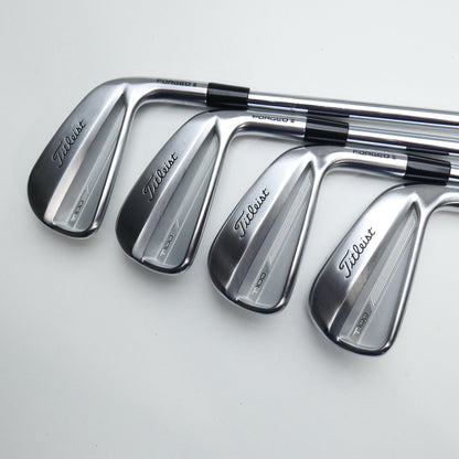 Used Titleist T100 2023 Iron Set / 4 - PW / Stiff Flex
