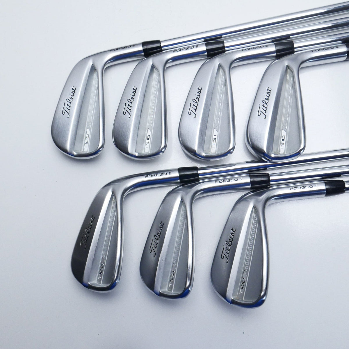 Used Titleist T100 2023 Iron Set / 4 - PW / Stiff Flex