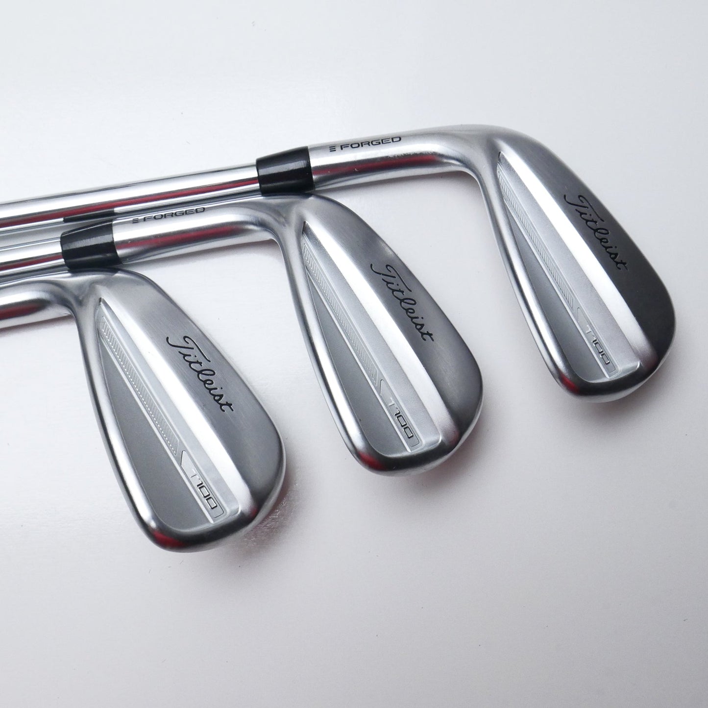 Used Titleist T100 2023 Iron Set / 5 - PW / Stiff Flex / Left-Handed