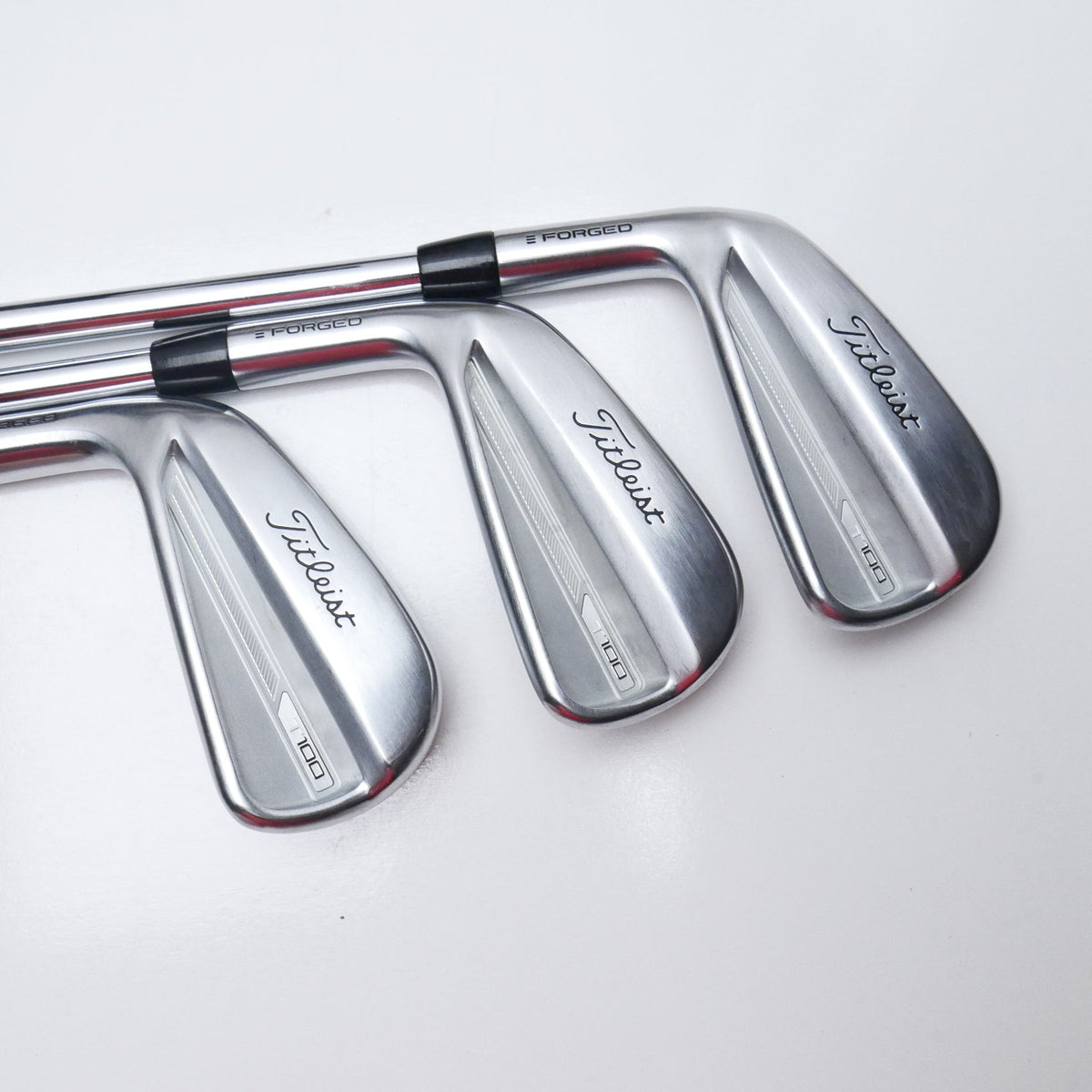 Used Titleist T100 2023 Iron Set / 5 - PW / Stiff Flex / Left-Handed