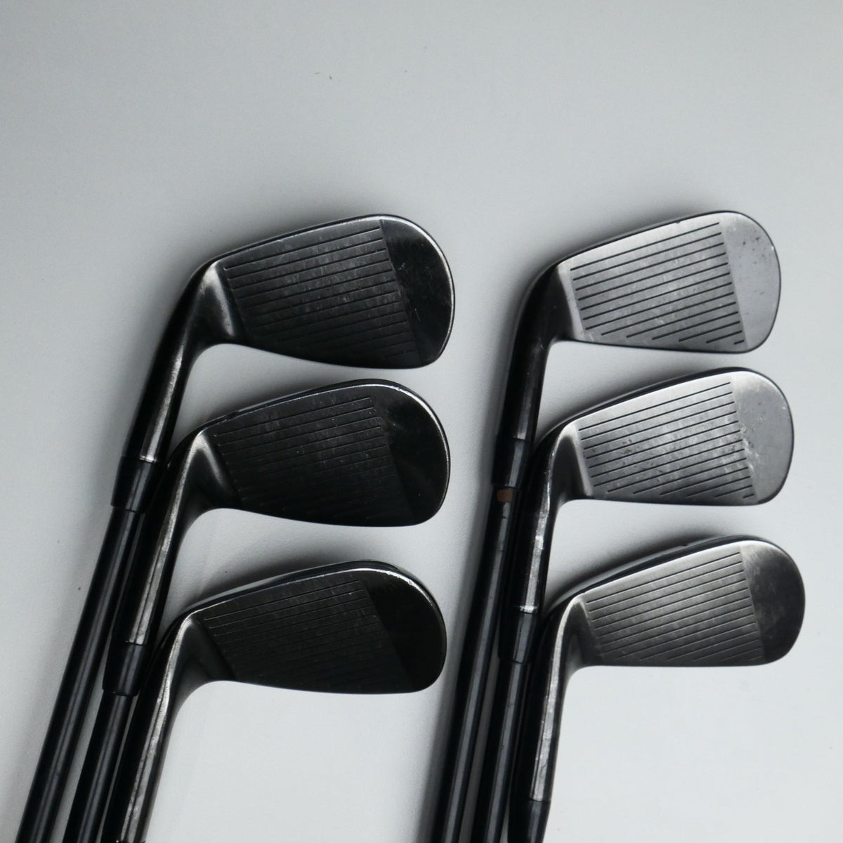 Used Titleist T100S 2021 Black Iron Set / 5 - PW / Stiff Flex