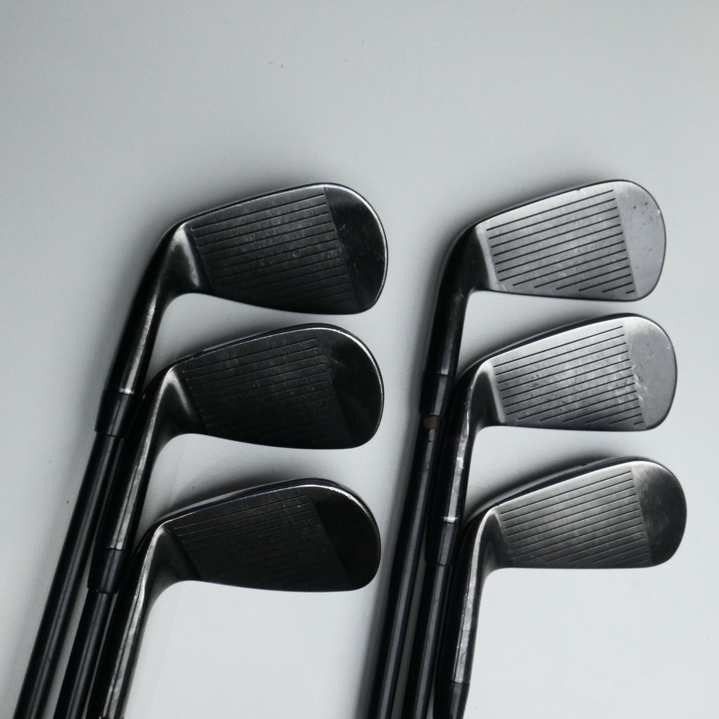 Used Titleist T100S 2021 Black Iron Set / 5 - PW / Stiff Flex